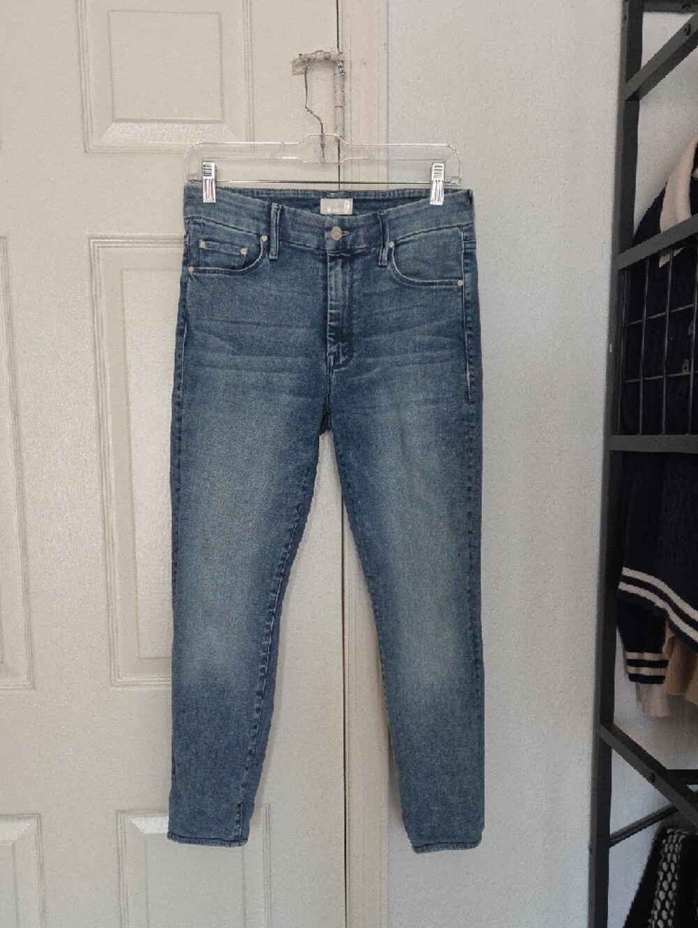 Mother The Looker Ankle Color Twice Shy Size 28 - Picture 3 of 12